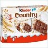 Kinder Country tyčinka s prídavkom obilnín 9 ks x 23,5g Kinder Country tyčinka s prídavkom obilnín 9 ks x 23,5g
