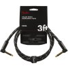 Fender Deluxe Series Instrument Cable, Angle/Angle, 90cm, Black Tweed Fender Deluxe Series Instrument Cable, Angle/Angle, 90cm, Black Tweed