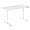 AlzaErgo Table ET2 Core biely + doska 140 × 80 cm lamino biela AlzaErgo Table ET2 Core biely + doska 140 × 80 cm lamino biela