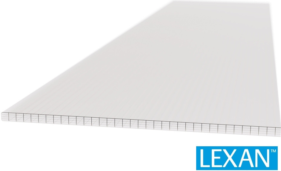 Lexan Thermoclear Plus štvorkomôrková 10 mm 1050 x 6000 mm číra 1 ks