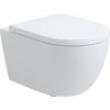 KIELLE Oudee závesné WC Vortex Rimless+ s hlbokým splachovaním, 360 x 525 mm + Softclose WC sedadlo, biela, 30102005 KIELLE Oudee závesné WC Vortex Rimless+ s hlbokým splachovaním, 360 x 525 mm + Softclose WC sedadlo, biela, 30102005