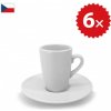 6 × Šálka na espresso vysoká - český porcelán 70 ml 6 × Šálka na espresso vysoká - český porcelán 70 ml