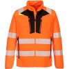 Portwest DX473 DX4 Hi Vis Baffle Reflexná bunda oranžová oranžová čierna