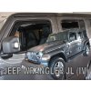 Deflektory komplet 4 ks - Jeep Wrangler, 2018- / (JL) Deflektory komplet 4 ks - Jeep Wrangler, 2018- / (JL)