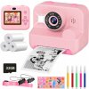 DETSKÁ MINI TERMALNA TLAČIAREŇ POLAROID FOTOGRAFICKÁ 1080P 32GB + 3 ROLKY DETSKÁ MINI TERMALNA TLAČIAREŇ POLAROID FOTOGRAFICKÁ 1080P 32GB + 3 ROLKY