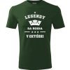 Tričko Legendy sa rodia v októbri Lahvově zelené