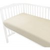 Baby Nellys Mušelínové prestieradlo Nature double Béžové 60x120