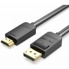 Vention Kabel DisplayPort - HDMI 1,5 m černý (HADBG) Vention Kabel DisplayPort - HDMI 1,5 m černý (HADBG)