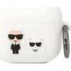 Karl Lagerfeld Karl Lagerfeld KLACA3SILKCW kryt AirPods 3 biely/biely Silikón Karl & Choupette Karl Lagerfeld Karl Lagerfeld KLACA3SILKCW kryt AirPods 3 biely/biely Silikón Karl & Choupette