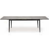 Halmar CHARLES stôl jedálenský 180-260/90/76/80-170cm, jaseň.mramor/čierne Halmar CHARLES stôl jedálenský 180-260/90/76/80-170cm, jaseň.mramor/čierne