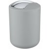 Wenko Odpadkový kôš s výkyvným vekom Brasil sivý veľkosť S