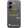 Picasee silikonový černý obal pro Xiaomi Poco X8 Pro - Kazma - TOHLE JE ŽIVOT A NIC VÍC NEBUDE Picasee silikonový černý obal pro Xiaomi Poco X8 Pro - Kazma - TOHLE JE ŽIVOT A NIC VÍC NEBUDE