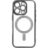 Kryt na mobil WG Magic Eye MagSafe na Apple iPhone 16 Pro Max (12838) čierny/priehľadný Kryt na mobil WG Magic Eye MagSafe na Apple iPhone 16 Pro Max (12838) čierny/priehľadný
