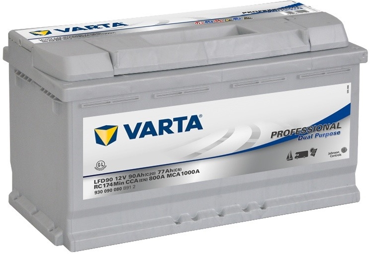 Varta Professional DC 12V 90Ah 800A 930 090 080