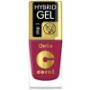 Delia Cosmetics Coral Nail Enamel Hybrid Gel gélový lak na nechty odtieň 103 Juicy Raspberry 11 ml