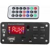 FM rádio, prehrávač MP3 s bluetooth 5.0, diaľkové ovládanie, napájanie 5V FM rádio, prehrávač MP3 s bluetooth 5.0, diaľkové ovládanie, napájanie 5V