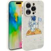 Gumený kryt Astronaut Pattern na iPhone 16 Pro Max - Planet Landing-Biela Gumený kryt Astronaut Pattern na iPhone 16 Pro Max - Planet Landing-Biela