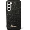 Guess PC/TPU Glitter Flakes Metal Logo Samsung Galaxy S24 čierne Guess PC/TPU Glitter Flakes Metal Logo Samsung Galaxy S24 čierne