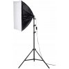 Súprava softboxového osvetlenia 60 cm x 60 cm s 30W 5500K LED žiarovkami a nastaviteľným stojanom Súprava softboxového osvetlenia 60 cm x 60 cm s 30W 5500K LED žiarovkami a nastaviteľným stojanom