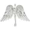 B-Top kovová brošňa Angel stříbrná B-Top kovová brošňa Angel stříbrná