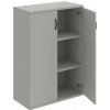 Office Pro policová skriňa s dverami S 3 80 01 800x400x1152 mm sivá Office Pro policová skriňa s dverami S 3 80 01 800x400x1152 mm sivá