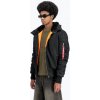 Pánska bunda Alpha Industries MA-1 Hooded Bomber black Pánska bunda Alpha Industries MA-1 Hooded Bomber black
