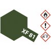 Tamiya Farba Acrylic MINI XF-81 Flat Dark Green 2 RAF Matt 10ml