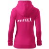 Evolúcia baseball pálkar náprah + loptička - Mikina dámska trendy zipper s kapucňou - L ( Purpurová ) Evolúcia baseball pálkar náprah + loptička - Mikina dámska trendy zipper s kapucňou - L ( Purpurová )