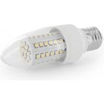 WE LED sviečka 60xSMD E27 3W studená biela (07558)