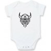 Viking logo - Body dojčenské s krátkym rukávom - Krátký r. 18-24 mes ( Biela ) Viking logo - Body dojčenské s krátkym rukávom - Krátký r. 18-24 mes ( Biela )