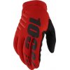 100% BRISKER Gloves Red - L