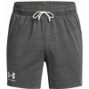 Under Armour RIVAL TERRY SHORT sivá biela Under Armour RIVAL TERRY SHORT sivá biela