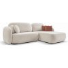 Rohová rozkladacia sedačka Olio - krémová Strana: Pravá Rohová rozkladacia sedačka Olio - krémová Strana: Pravá