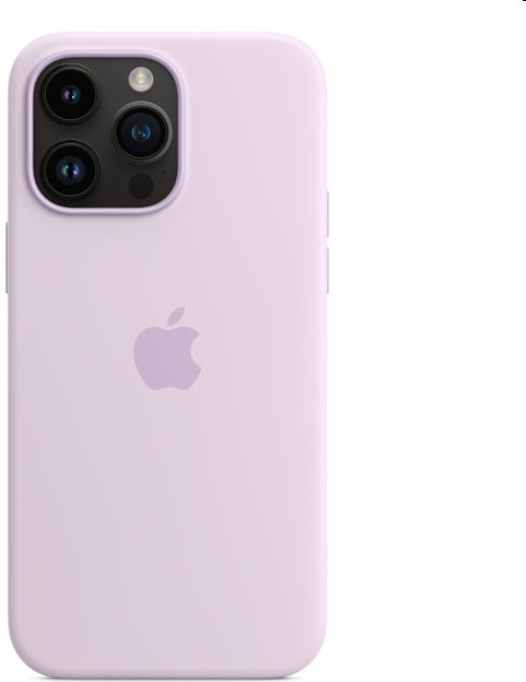 Apple Silicone Case s MagSafe pro iPhone 14 Pro Max - šeříkově modrý MPTW3ZM/A
