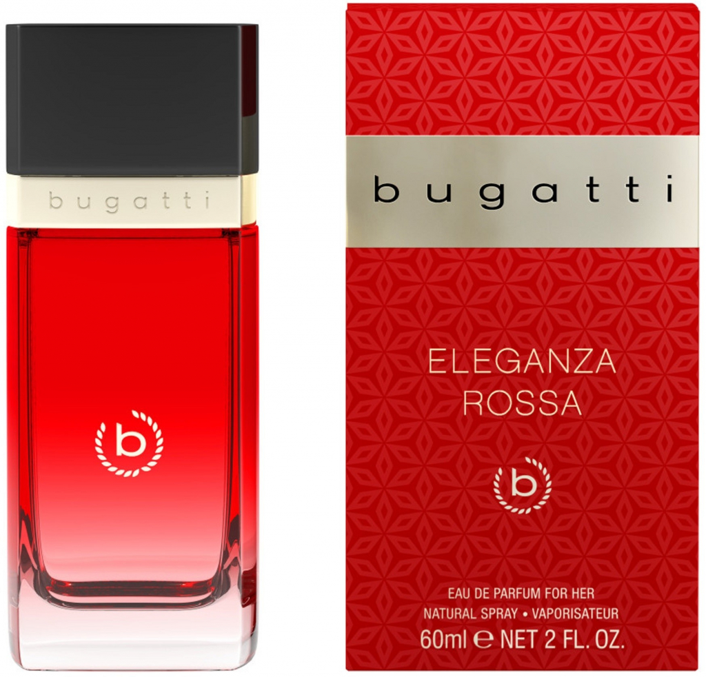 Bugatti Eleganza Rossa parfumovaná voda dámska 60 ml