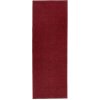 Hanse Home Collection koberce Kobercová sada Pure 102616 Rot - 3 diely: 70x140 cm (2x), 70x240 cm (1x) cm Červená