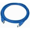 GEMBIRD Kábel USB A-A 3m USB 3.0 predlžovací, modrý CCP-USB3-AMAF-10 GEMBIRD Kábel USB A-A 3m USB 3.0 predlžovací, modrý CCP-USB3-AMAF-10