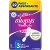 Always Platinum Night hygienické vložky 22 ks Always Platinum Night hygienické vložky 22 ks