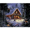 Diamondi Diamantové maľovanie - SNEHULIAK, VIANOČNÝ STROM A CHATA S VIANOČNÝMI SVETIELKAMI Rámovanie: bez rámu a bez vypnutia plátna, Rozmer: 40x50 cm Diamondi Diamantové maľovanie - SNEHULIAK, VIANOČNÝ STROM A CHATA S VIANOČNÝMI SVETIELKAMI Rámovanie: bez rámu a bez vypnutia plátna, Rozmer: 40x50 cm