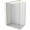 MEXEN/S - Kyoto-XF Sprchová zástena WALK-IN s rámom 120 x 202, transparent 10 mm, zlato 800-120-104-50-00-X MEXEN/S - Kyoto-XF Sprchová zástena WALK-IN s rámom 120 x 202, transparent 10 mm, zlato 800-120-104-50-00-X