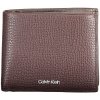 Kožená peňaženka Calvin Klein hnedá, pánska RFID 11 x 10 cm Kožená peňaženka Calvin Klein hnedá, pánska RFID 11 x 10 cm