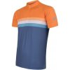 Sensor Cyklo Summer Stripe modro/oranžový pánsky dres krátky rukáv - S Sensor Cyklo Summer Stripe modro/oranžový pánsky dres krátky rukáv - S