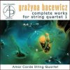 BACEWICZ,G.: String Quartets 1 CD