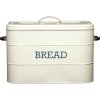 KitchenCraft Living Nostalgia kovový chlebník s vekom 40 x 22 cm, krémový, LNBBINCRE KitchenCraft Living Nostalgia kovový chlebník s vekom 40 x 22 cm, krémový, LNBBINCRE