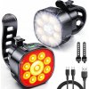 LED svetlo na bicykel sada predné + zadné - USB nabíjanie LED svetlo na bicykel sada predné + zadné - USB nabíjanie