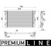 Chladič motora MAHLE BEHR *** PREMIUM LINE *** CR 2223 000P Chladič motora MAHLE BEHR *** PREMIUM LINE *** CR 2223 000P