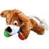 Jollypaw Plyšový pes s lanem 17 cm Jollypaw Plyšový pes s lanem 17 cm