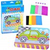 Kreatívna penová mozaika auto – samolepkový set pre deti Kreatívna penová mozaika auto – samolepkový set pre deti