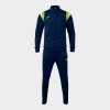 TERRA TRACKSUIT DARK NAVY LIME 10 (3XS) TERRA TRACKSUIT DARK NAVY LIME 10 (3XS)