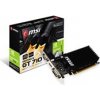 MSI VGA NVIDIA GeForce GT 710 2GD3H LP, 2G DDR3, 1xHDMI, 1xVGA, 1xDVI MSI VGA NVIDIA GeForce GT 710 2GD3H LP, 2G DDR3, 1xHDMI, 1xVGA, 1xDVI